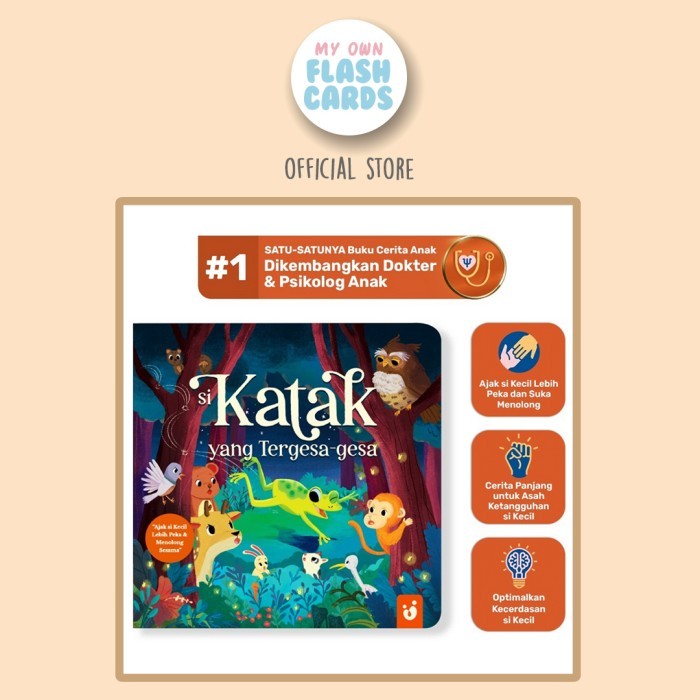 

Bana Si Katak Yang Tergesa-Gesa Tentang Anak Buku Anak Bahasa Indonesia
