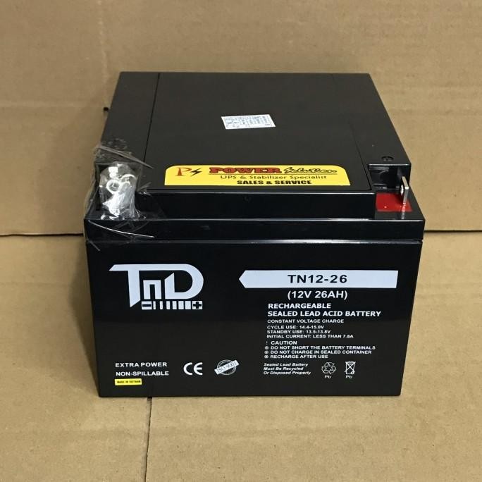 Accu Aki Baterai kering Vrla Battery TND 12V 26Ah