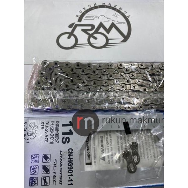Shimano Chain Hg901 Dura-Ace Cn-Hg901 116L 11 Speed With Quick Link
