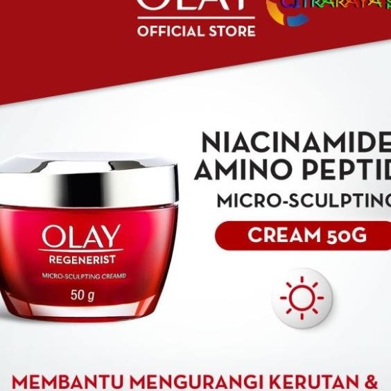 Olay D Anti Aging Pelembab Regenerist Crosculpting Cream 14G