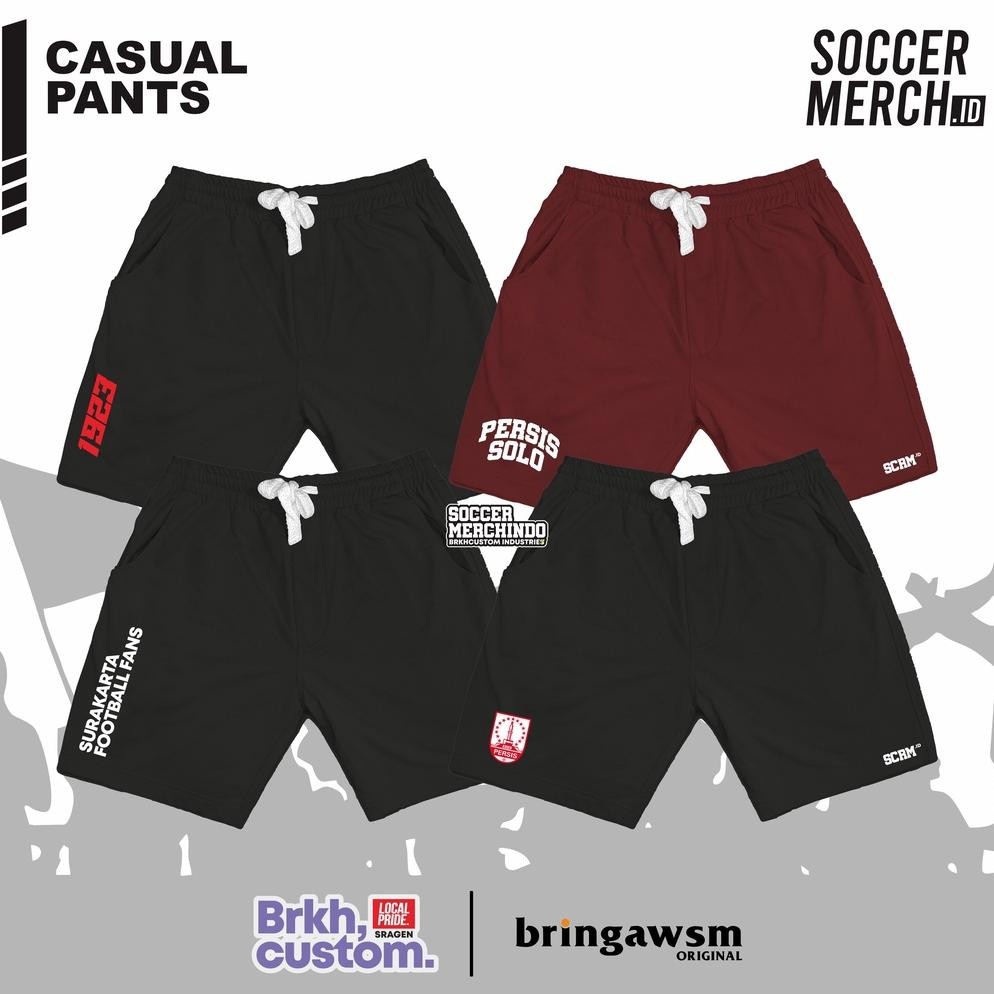 Terlaris Casual Pantscelana Persis Solo Surakarta Pasoepati Ultras 1923 Bonek Celana Distro