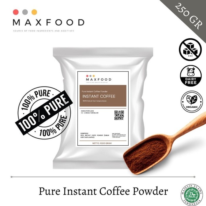 

Maxfood - Pure Coffee / Bubuk Kopi Tanpa Ampas 1 Kg