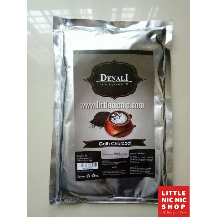 

L14 Bubuk Minuman Denali Goth Charcoal Powder