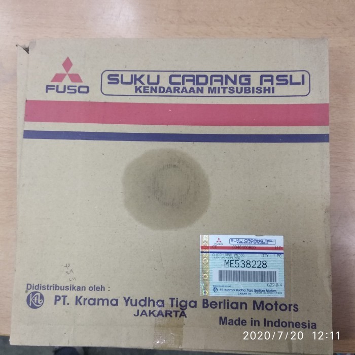 KAMPAS KOPLING COLT DIESEL PS 100 - ME538228/ME500519 CLUTCH DISC