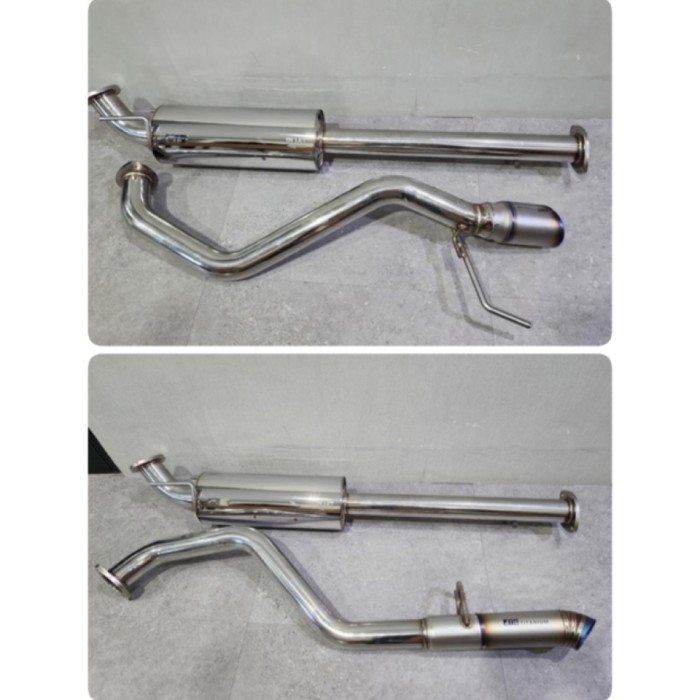 Muffler tailpipe jtc titanium innova fortuner diesel 1kd 2kd 1gd 2gd