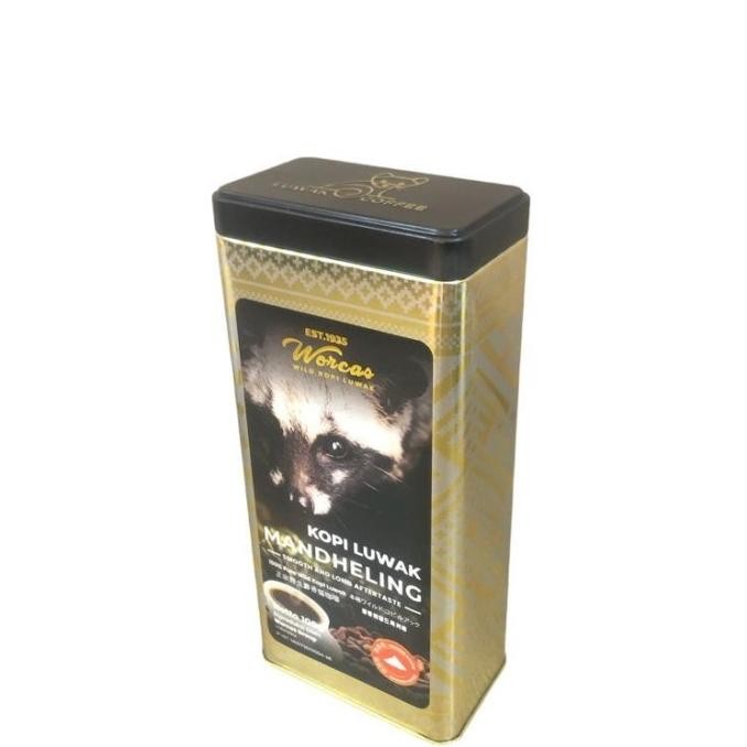 

Kopi Worcas Mandheling Wild Kopi Coffee Tin Coffee 100Gr