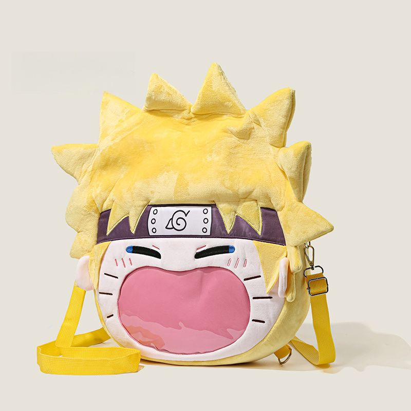 Naruto Uzumaki Naruto ransel boneka anime dua dimensi ransel tas kurir