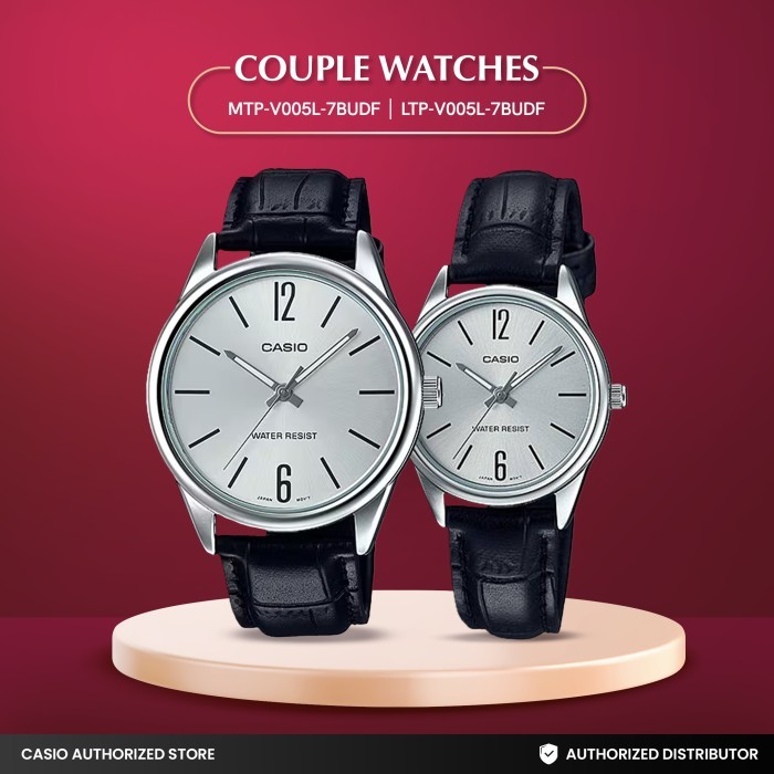 Casio Jam Tangan Couple Analog V005L-7BUDF