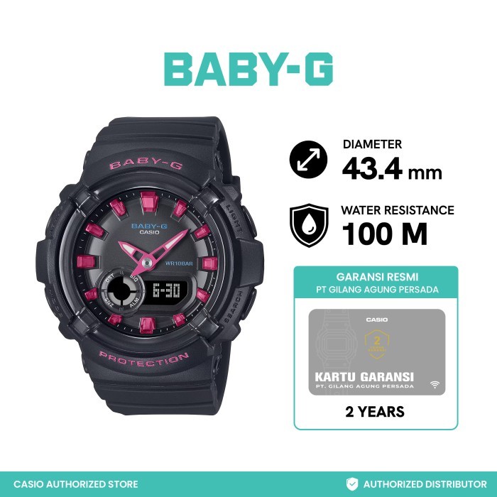 Jam Tangan Wanita Baby-G BGA-280DN-1ADR Analog Digital
