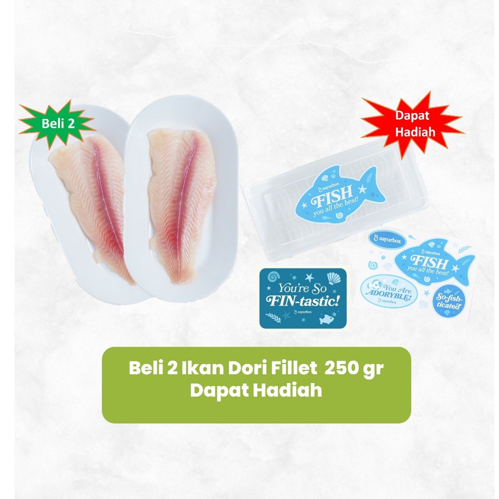 

Beli 2 Ikan Dori Dapat Hadiah