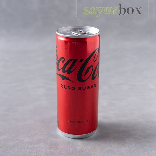 

Coca-Cola Minuman Soda Zero Kaleng 250 ml Sayurbox