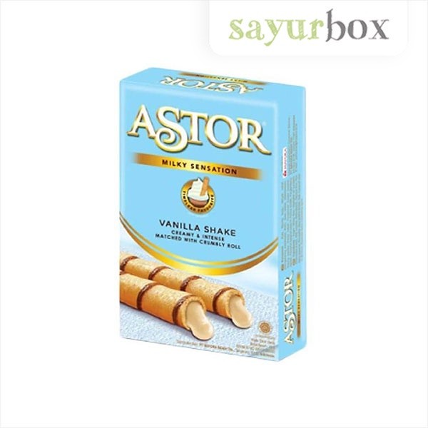 

Astor Wafer Roll Vanilla Shake 40 gram Sayurbox