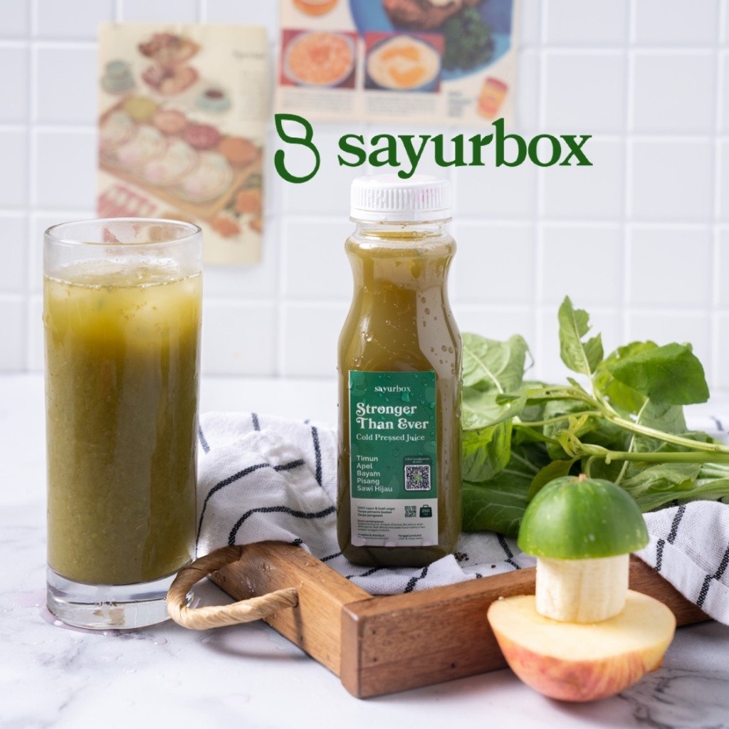 

Sayurbox Cold Pressed Juice Stronger than Ever 250 ml