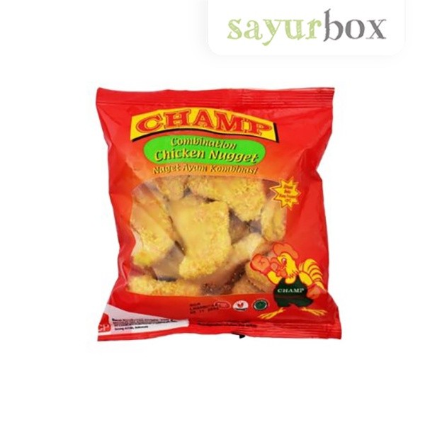 Champ Combination Chicken Nugget 250 gram Sayurbox