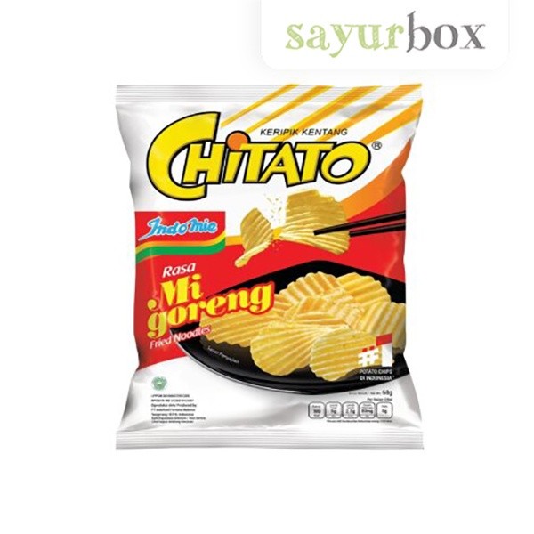 

Chitato Potato Chips Indomie Goreng 68 gram Sayurbox