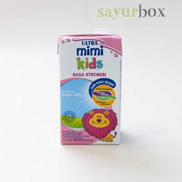 

Ultra Mimi Susu UHT Strawberry 125 ml Sayurbox