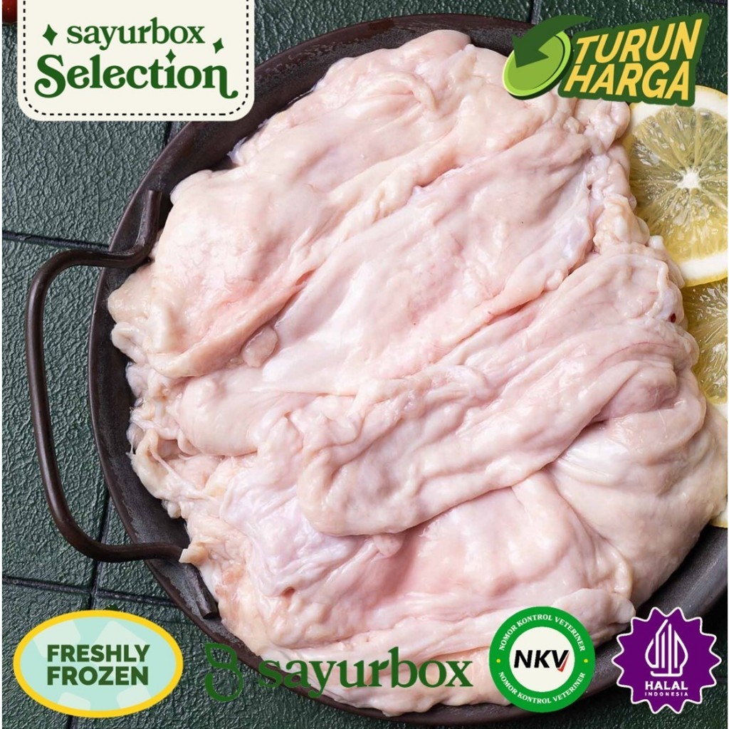 

Kulit Ayam 500 gram Sayurbox