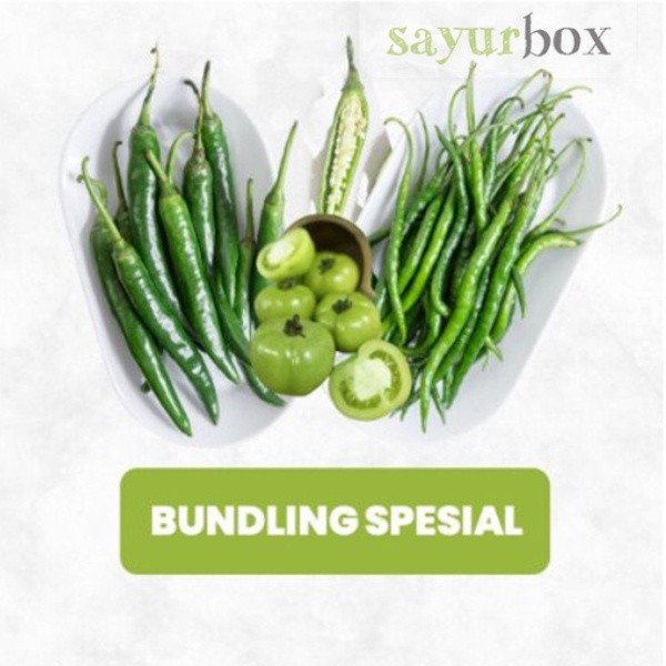 

Bundling Sambal Hijau Konvensional 1 pack Sayurbox