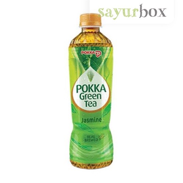 

Pokka Jasmine Green Tea Botol 450 ml Sayurbox