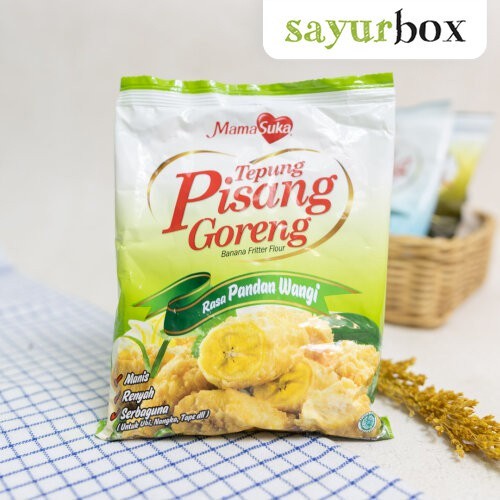 

Mamasuka Tepung Pisang Goreng Pandan 210 gram Sayurbox