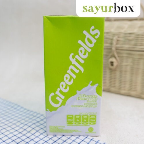 

Greenfields Susu UHT Skimmed Milk 1 liter Sayurbox