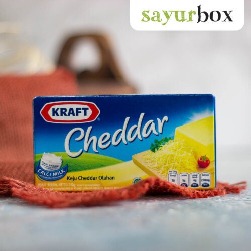 

Kraft Keju Cheddar 160 gram Sayurbox