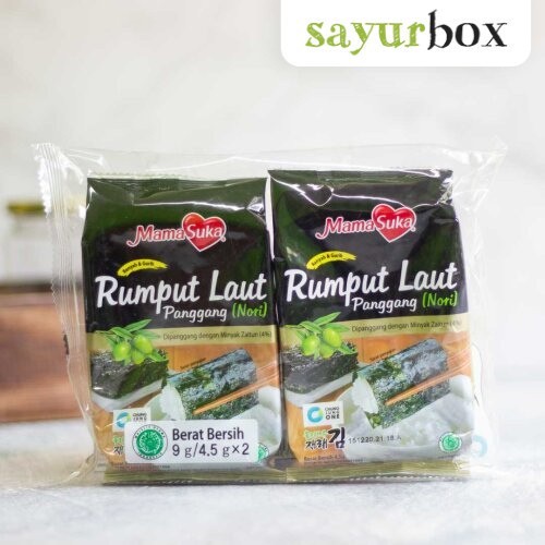

Mamasuka Nori Original 2 x 4,5 gram Sayurbox