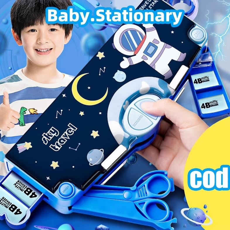 

BISA COD Kotak Alat Tulis Anak Laki-Laki/Kotak Pensil Pola Kartun Rautan Kapasitas/Lapisan Ganda dan Tunggal dengan Rautan Kapasitas TY69