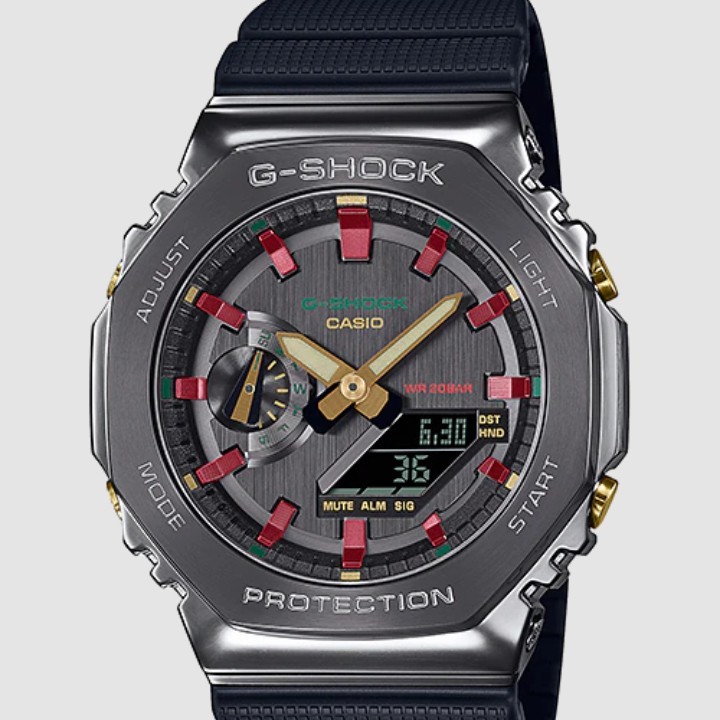 G-SHOCK Jam Tangan Pria/Wanita Analog Digital GM-2100CH-1ADR