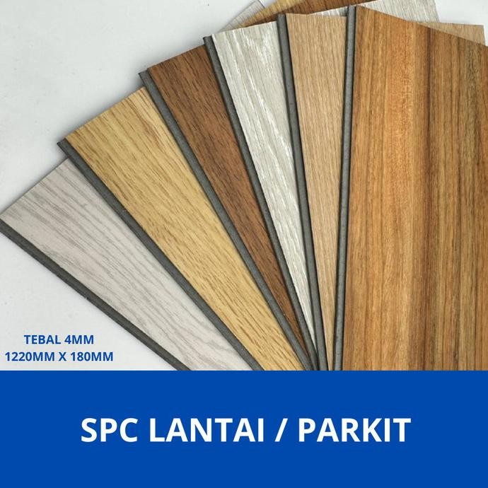 Spc Lantai 4Mm Floor Click Klik Parkit Parkit Kayu Lantai Kayu Parquet