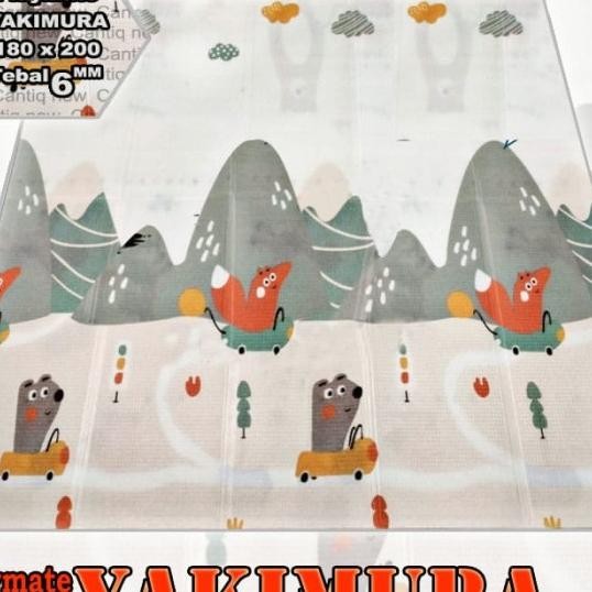 Playmat Yakimura 180X200 Playmate Bayi Karpet Lipat Matras Bayi Matras