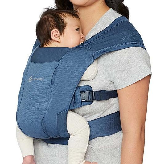 Ergobaby Carrier Embrace Soft Air Mesh / Gendongan Bayi Ergobaby