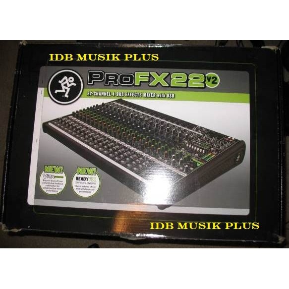 Mixer 22 Channel Mackie ProFX22v2 ProFX22 v2 Original Mackie