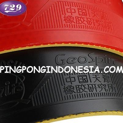 729 Geospin -Karet Rubber 729 Gs 729 Geo Spin Pingpong Ritc Friendship