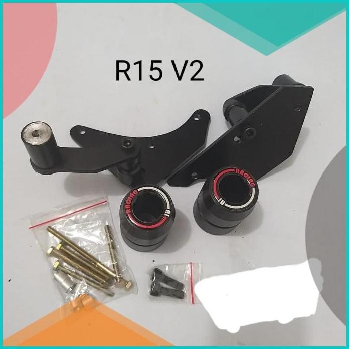FRAME SLIDER R15 V2 OLD PELINDUNG BODY MOTOR YAMAHA R15 V2 8JVLZ4 suku