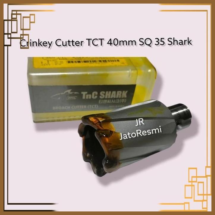 

[JRS] Crinkey Cutter TCT 40mm SQ 35 Shark Made In Korea