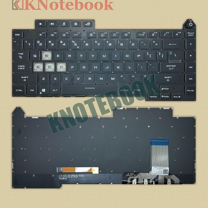 Ready Stock Keyboard Asus Rog Strix G15 G513Ic G513Ie G513Qc G513Qe G513Rc G513Rm