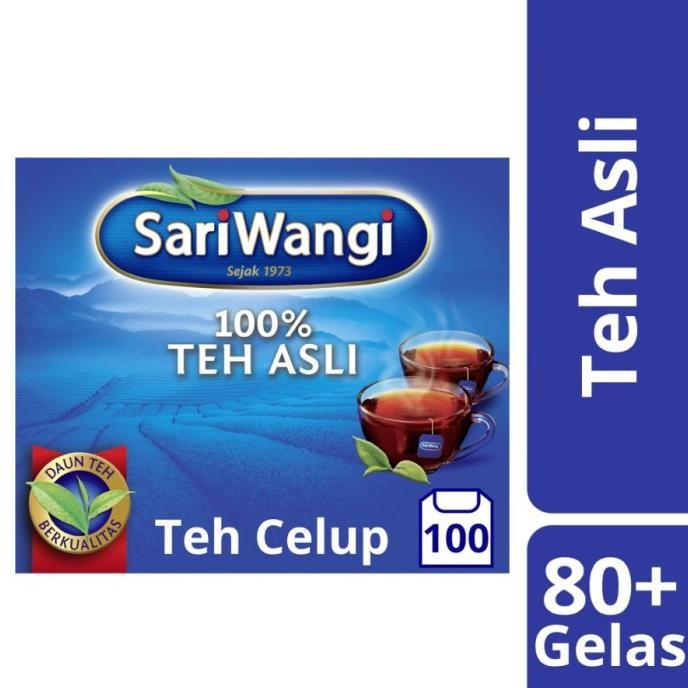

NEW PRODUK SARIWANGI ASLI TEA BAG 100 TWINPACK !!!!!