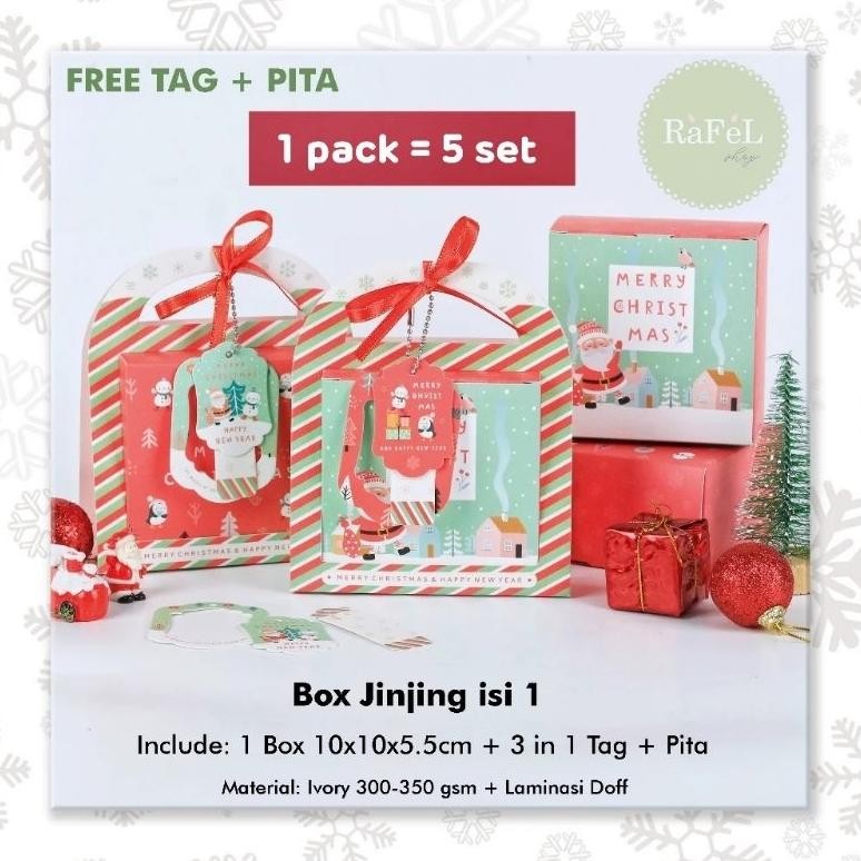 

Terbaru 5 Set Box Jinjing Natal 1 Toples 250 Gr Ad-56
