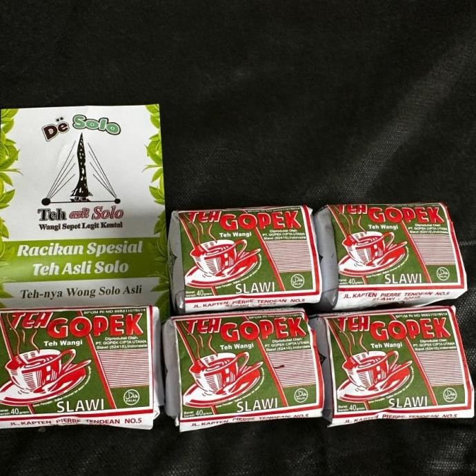 

TERBARU TEH GOPEK SLAWI -1 SLOP (10 PCS) !!!!!