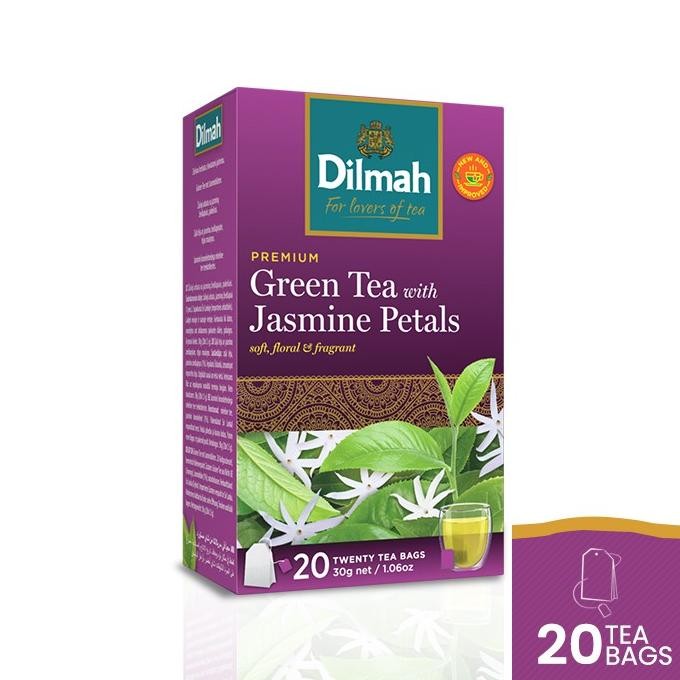 

NEW PRODUK DILMAH GREEN TEA JASMINE - TEH CELUP !!!!!