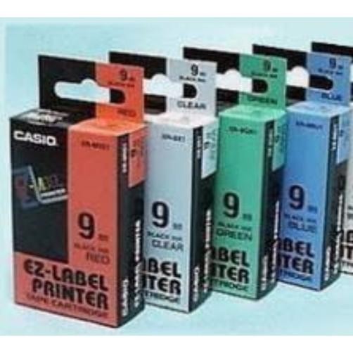 

LABEL PRINTER CASIO 9 MM - REFILL EZ LABEL TAPE ORIGINAL DAN TERPERCAYA