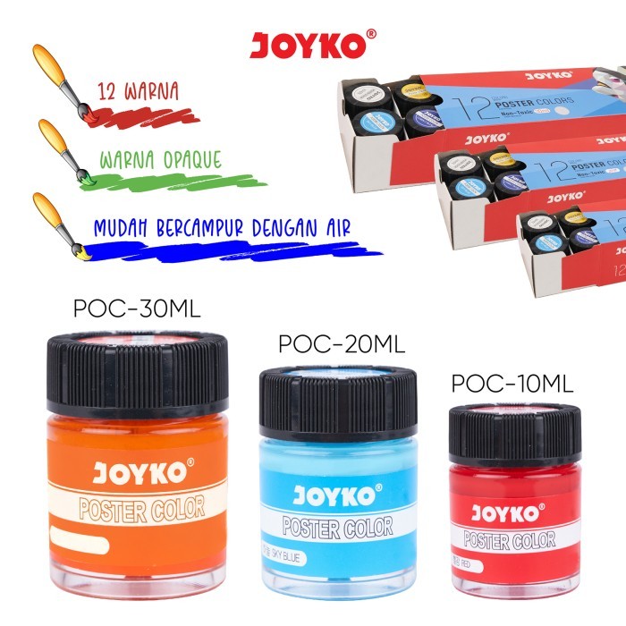 

Sale Cat Poster Poster Color Joyko Poc 12 Warna