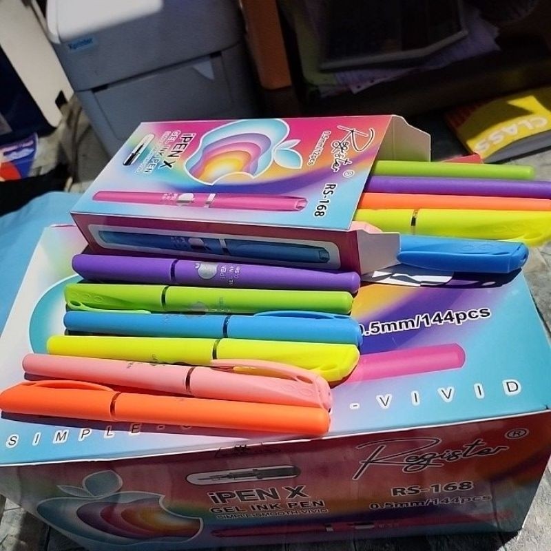 

SALE ( 12 PCS ) PULPEN GELL APPLE / PENGELL IPEN PULPEN MURAH X9