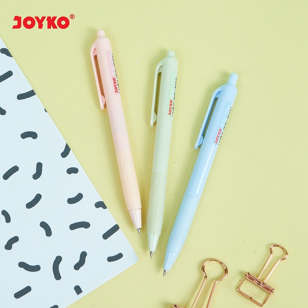 

HARGA PROMO GEL PEN PULPEN PENA JOYKO GP-337 PASPEN GEL 0.5 MM HA3