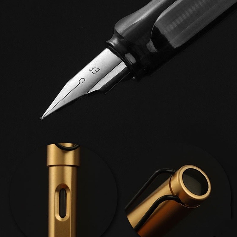 

MILIKI SEGERA FOUNTAIN PEN/PULPEN/PENA/ LASER PULPEN 0.38MM/0.5MM BAHAN PLASTIK UNTUK PELAJAR - ART