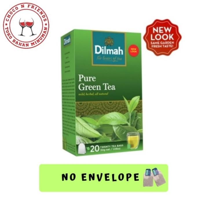 

BIG SALE TEH DILMAH NO ENVELOPE 20 SACHET PUREGREEN !!!!!