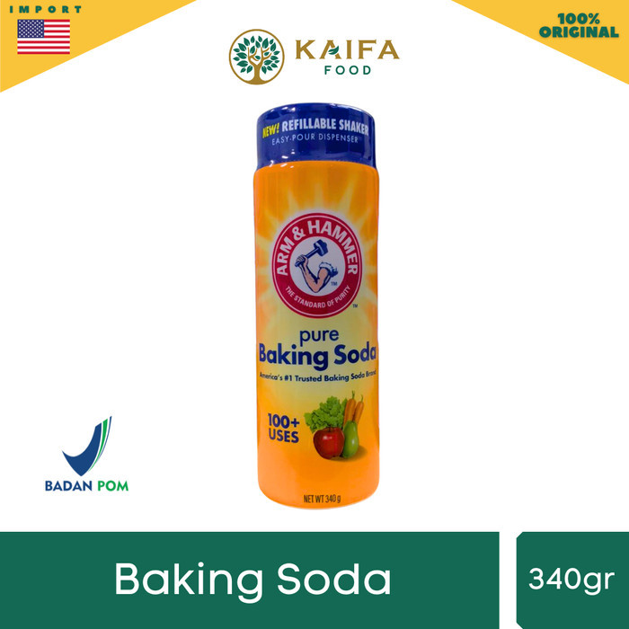 

ARM HAMMER BAKING SODA 340gr UNTUK PENCUCI BUAH & SAYUR