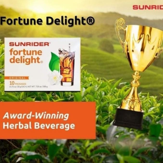 

NEW PRODUK SUNRIDER FORTUNE DELIGHT HERBAL TEA GEMPUR LEMAK 10 SACHET @ 20 GRAM !!!!!
