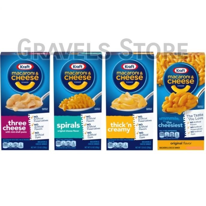 

Kraft Mac n Cheese ALL VARIAN - Macaroni - Makaroni Keju Original